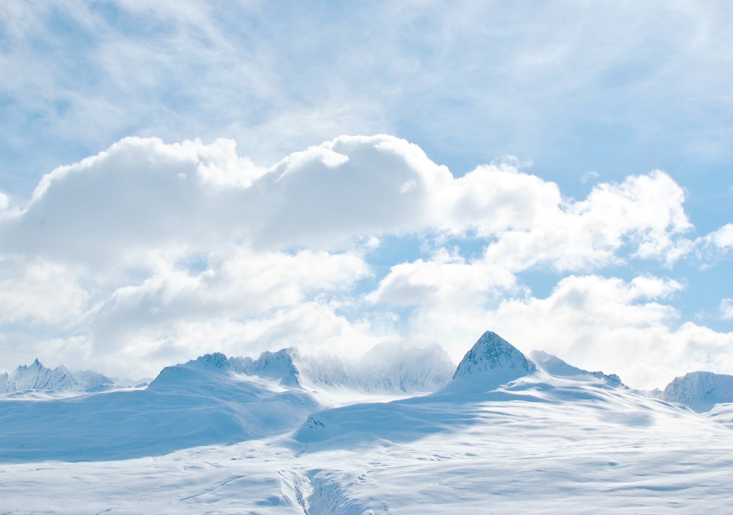 Cloudy mountains