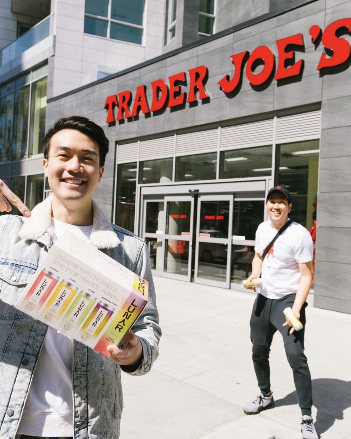 Kevin Wong of Lunar at Trader Joe's